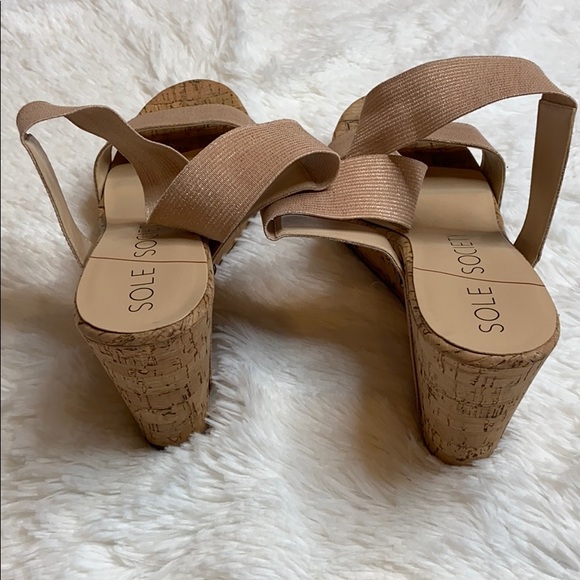 Sole Society Analisa Cork Wedge - Picture 8 of 14